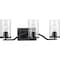 Progress Lighting Lassiter Collection Black Three-Light Bath P300258-031 - alternate 1